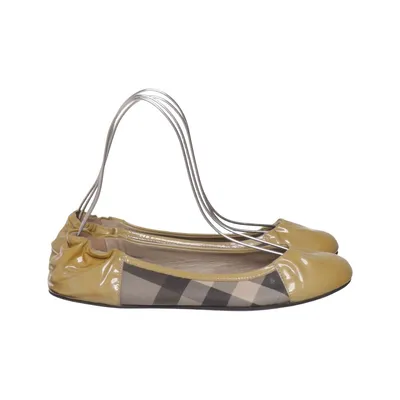 Ballerinaskor (Gul, Flerfärgad) från Burberry