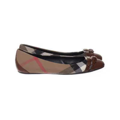 Ballet flats (Brown, Multicolored) from Burberry