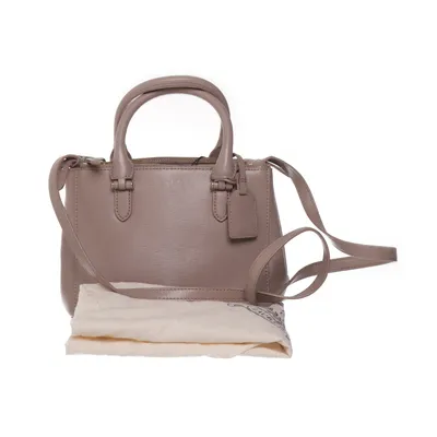 Handtas (Beige) van Lauren Ralph Lauren Leer