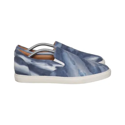 Chaussures d'été en toile (Bleu) de Dsquared2 Cuir