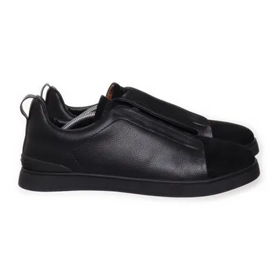 Sneakers (Zwart) van Zegna Leer