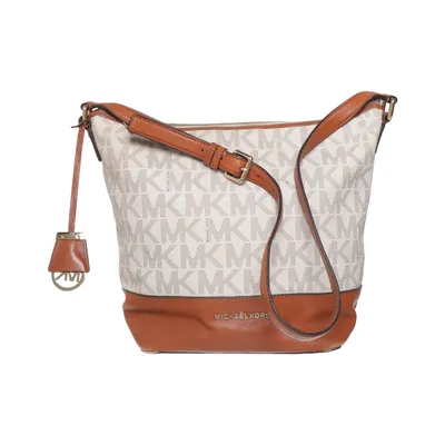Axelremsväska (Beige, Flerfärgad) från Michael Kors Skinn