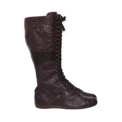 Stövlar (Guccissima Knee High Boots) från Gucci Skinn
