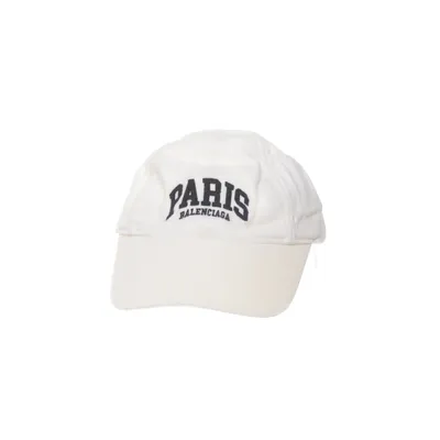 Baseballkasket (Hvid) fra Balenciaga Bomuld, Polyester