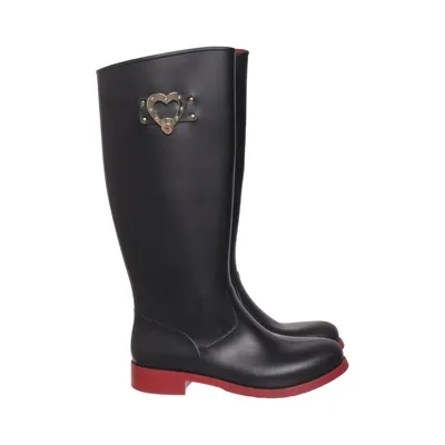 Gummistövlar (Svart) från Love Moschino