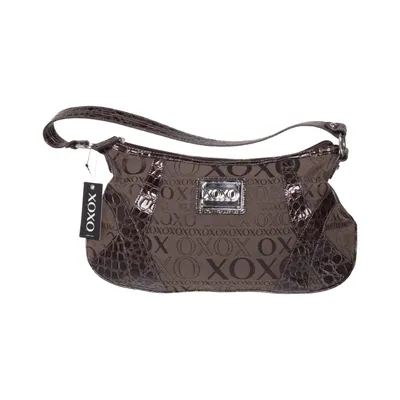 Handbag (Brown) from Xoxo Cotton, Polyester