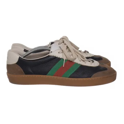 Sneakers leder Gucci geel maat 41.5 EU in Leer - 42545255