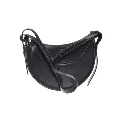 Axelremsväska (Svart) från Polène Skinn