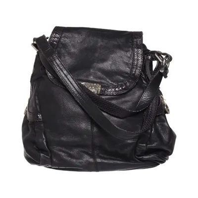 Axelremsväska (Svart) från Jimmy Choo for H&M Bomull, Skinn