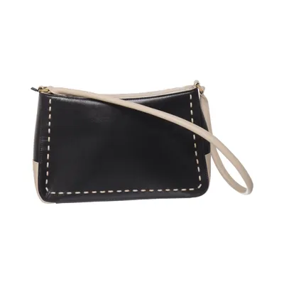 Shoulder-bag (Black, Beige) from Etienne Aigner Leather