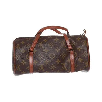 Handtas (Monogram Papillon, Vintage 1970s) van Louis Vuitton Leer
