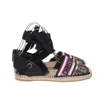 Espadrilles (Black, Multicolored) from Christian Dior