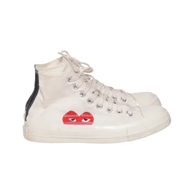 Canvas shoes (Chuck Taylor 70) from Comme des Garçons PLAY x Converse Cotton, Polyurethane