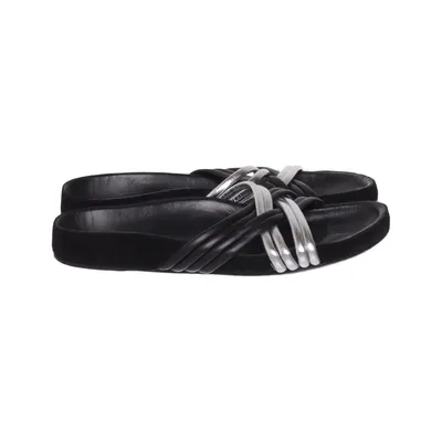 Slip-ins (Black, Silver) from Isabel Marant Leather