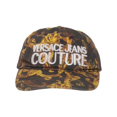 Baseballkeps (Svart, Flerfärgad) från Versace Jeans Couture Bomull