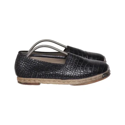 Espadrilles (Noir) de Giuseppe Zanotti Cuir