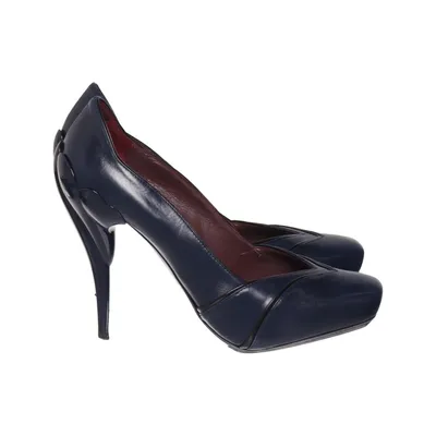 Pumps (Blue) from Miu Miu Leather