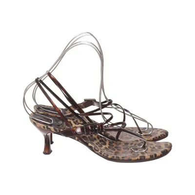 Sandales à talons hauts (Marron, Multicolore) de Stuart Weitzman Cuir
