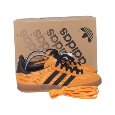 Sneakers (Orange, Black) from Adidas Leather