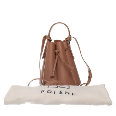 Shoulder-bag (Brown) from Polène Leather