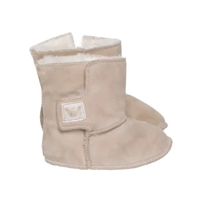 Baby booties (Beige) from Armani Baby