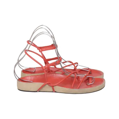 Sandales (Rouge) de Isabel Marant Cuir
