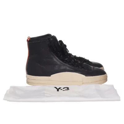 Veterlaarzen (Zwart) van Y-3 Yohji Yamamoto x Adidas Leer