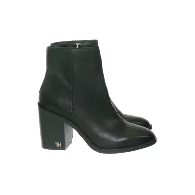 Laarzen met hak (Mono Color Heeled Boot) van Tommy Hilfiger Leer