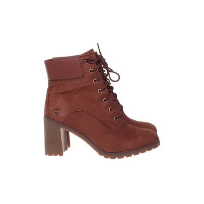 Laarzen met hak (Bruin) van Timberland Leer
