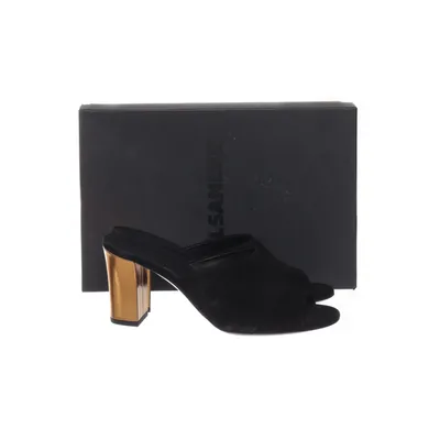 Mules (Svart) från Jil Sander Mocka, Skinn