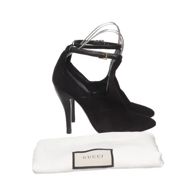 Heeled boots (Black) from Gucci Leather