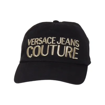 Casquette de baseball (Noir) de Versace Jeans Couture Coton