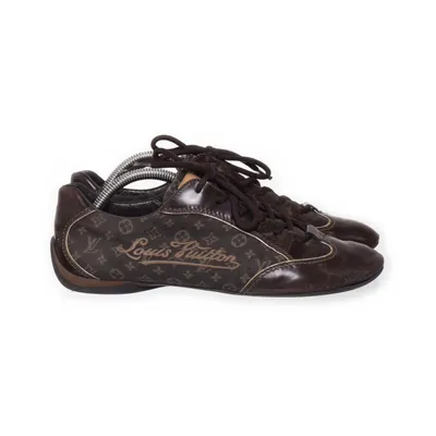 Sneakers (Brun) från Louis Vuitton Skinn