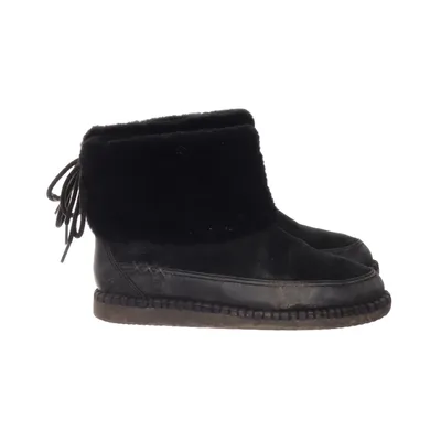 Enkellaarzen (UGG Quinlin Fluff Boot) van UGG Leer