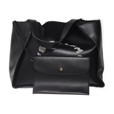 Handväska (Svart) från Stella McCartney Polyamid, Polyester, Polyuretan