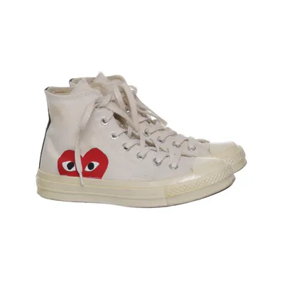 Tygskor (Vit) från Comme des Garçons PLAY x Converse