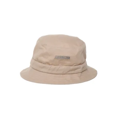 Buckethatt (Beige) från Jacquemus Bomull