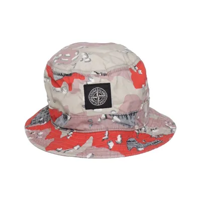 Bucket hut (Beige, Mehrfarbig) von Stone Island