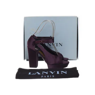 Klackskor (Lila) från Lanvin Skinn