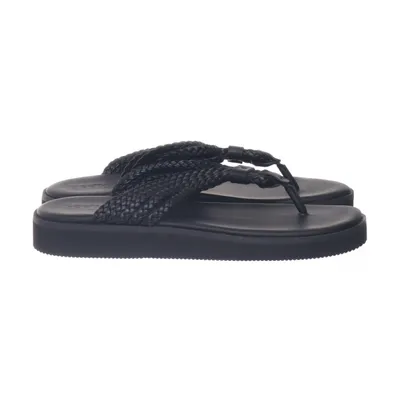 Flip-flops (Black) from See by Chloé Leather