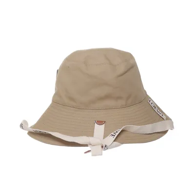 Buckethatt (Beige) från Loewe Bomull, Skinn