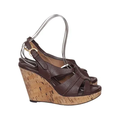 Wedges (Renna Wedge Sandals) from Chloé Leather