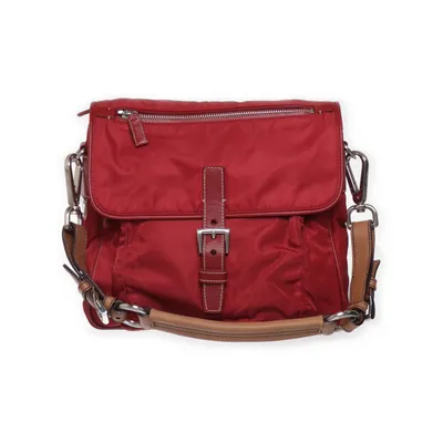 Axelremsväska (Röd) från Prada