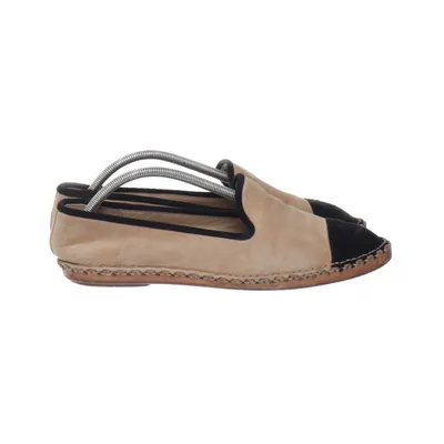 Loafers (Beige, Zwart) van Chanel Suède