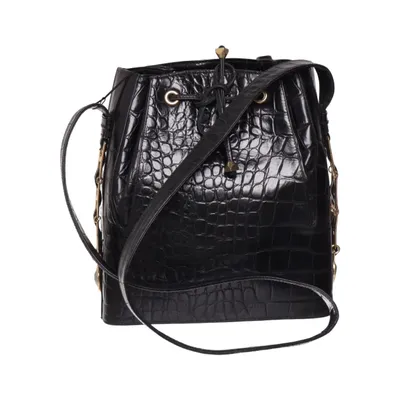 Shoulder-bag (Black) from Gianni Versace Leather