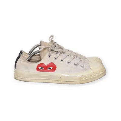 Tygskor (Beige, Flerfärgad) från Comme des Garçons PLAY x Converse