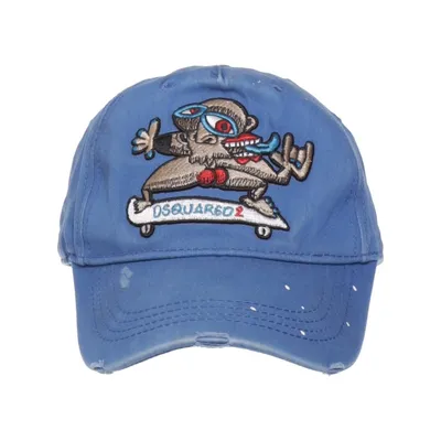 Casquette de baseball (Bleu) de Dsquared2 Coton