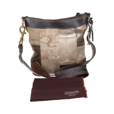 Schoudertas (Bruin, Goud, Beige) van Coach