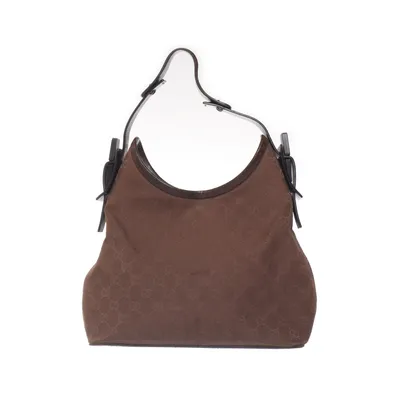 Handtas (GG Monogram Hobo) van Gucci Leer