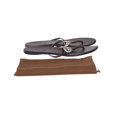 Flip-flops (Interlocking G Logo) from Gucci Leather